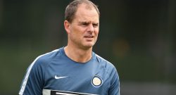 Inter, piccoli problemi per De Boer in vista della Sampdoria: 2 calciatori out per infortunio