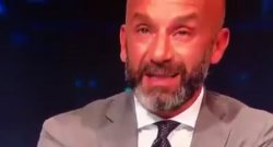 Clamoroso a Sky, Vialli prende in giro De Boer e Bergomi se la ride [VIDEO]