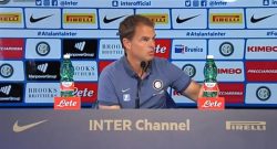De Boer in conferenza: "Vi spiego perchè non gioca Gabigol. Esonero? Posso solo lavorare duro"