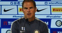 De Boer in conferenza stampa prima di Roma-Inter: "Joao Mario è pronto. I social? Pericolosi"