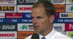 De Boer dopo Sampdoria-Inter 1-0: "Non so perché abbiamo giocato senza coraggio né personalità"