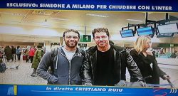 Clamoroso Telelombardia: "Simeone a Milano per chiudere con l'Inter". Lui: "Non si sa mai..."
