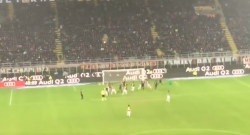 Il gol di Perisic filmato dalla curva del Milan: sfottò all'Inter e poi... [VIDEO]
