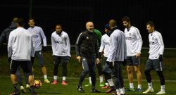 Maxi-torello in allenamento: Eder fa tunnel a Perisic e Felipe Melo lo spintona [VIDEO]