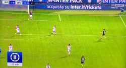 Gol di Perisic! Inter in vantaggio sul Crotone! [VIDEO]