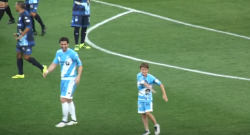 Partita d'addio di Milito: il figlio del principe spiazza Toldo e sigla il 3-1 [VIDEO]