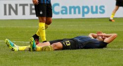 Lacrime di Ranocchia dopo l'infortunio, esami a breve: si teme un lungo stop