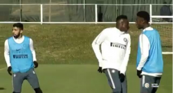 Gabigol scatenato in allenamento: bomba all'incrocio e assist perfetto [VIDEO]
