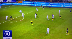Gol spettacolare di Banega! Inter in vantaggio sulla lazio al 54'! [VIDEO]