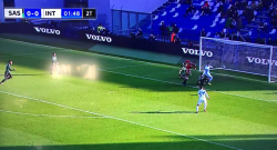 Gol dell'Inter! Candreva da distanza ravvicinata! Sassuolo-Inter 0-1 [VIDEO]