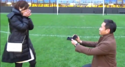 "Mi vuoi sposare?" la proposta di un romanticissimo Nagatomo sul prato di San Siro [VIDEO]