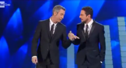 Luca e Paolo “sfottono” la Juve a Sanremo, tifosi bianconeri furiosi [VIDEO]