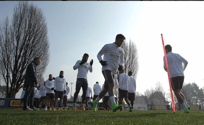 allenamento inter