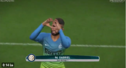 Gabigol replica il suo gol alla Playstation con Pes 2017 [VIDEO]