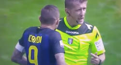Inter - Milan, Orsato minaccia Icardi: "Conto fino a 5, poi..." [VIDEO]