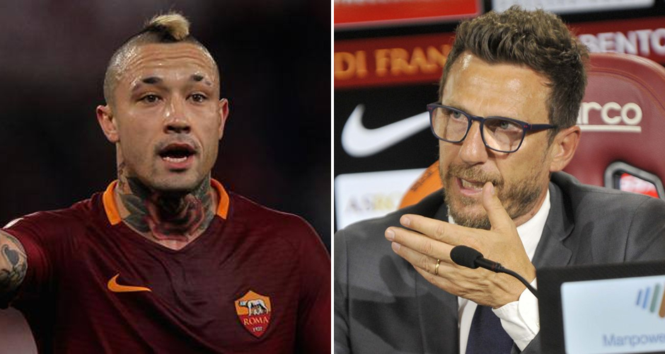 Di Francesco: "Nainggolan per me è incedibile. Lo voglio con noi negli USA"