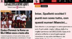 "Il Milan esce a testa alta" e "Inter, i punti non sono tutto", tifosi nerazzurri indignati per i 'titoloni' della Gazzetta