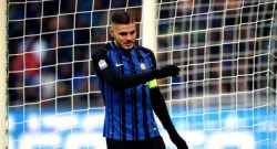 Icardi isolato: soltanto quattro tocchi nei primi 45′