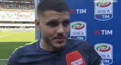 Inter, Icardi: “Buona partita, peccato per il finale. Rinnovo? Bisogna chiedere alla società”