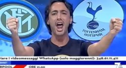 VIDEO / Inter-Tottenham da impazzire: Tramontana esplode totalmente al gol di Vecino