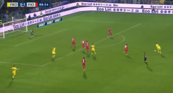 Super gol di Pinamonti alla Fiorentina, che botta da fuori! [VIDEO]