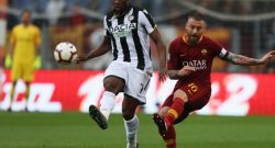 Roma, infortunio per De Rossi: salterà le prossime due partite, niente Inter