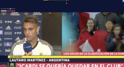 Inter, Lautaro: “Icardi voleva restare e giocare. Lukaku? Incredibile, mi ha stupito una cosa”