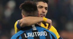 In Spagna – Suarez e Lautaro, l’abbraccio a fine partita sa di passaggio di consegne