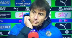 Conte: "Non si vede l'ora di accanirsi sull'Inter, mai visto prima. Facciamo fronte unico, nessuno va lasciato affondare"
