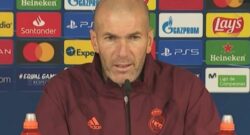 Zidane: “Tre punti e arriviamo primi, abbiamo questo in testa. Inter-Shakhtar? Pensiamo solo a noi”