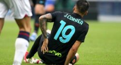 Botta al bacino per Correa: in clinica per accertamenti, Fiorentina a rischio