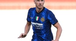 Sky – Inter, Dzeko tornato a casa precauzionalmente per un lieve raffreddore