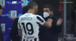Le urla di Bonucci a Mozzillo: “Ti ammazzo!”. Reazione inaccettabile causata da un gesto